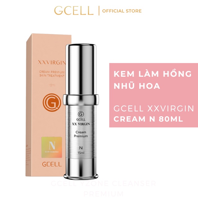 Kem làm hồng nhũ hoa cô bé Gcell XXvirgin Hàn Quốc 80ml