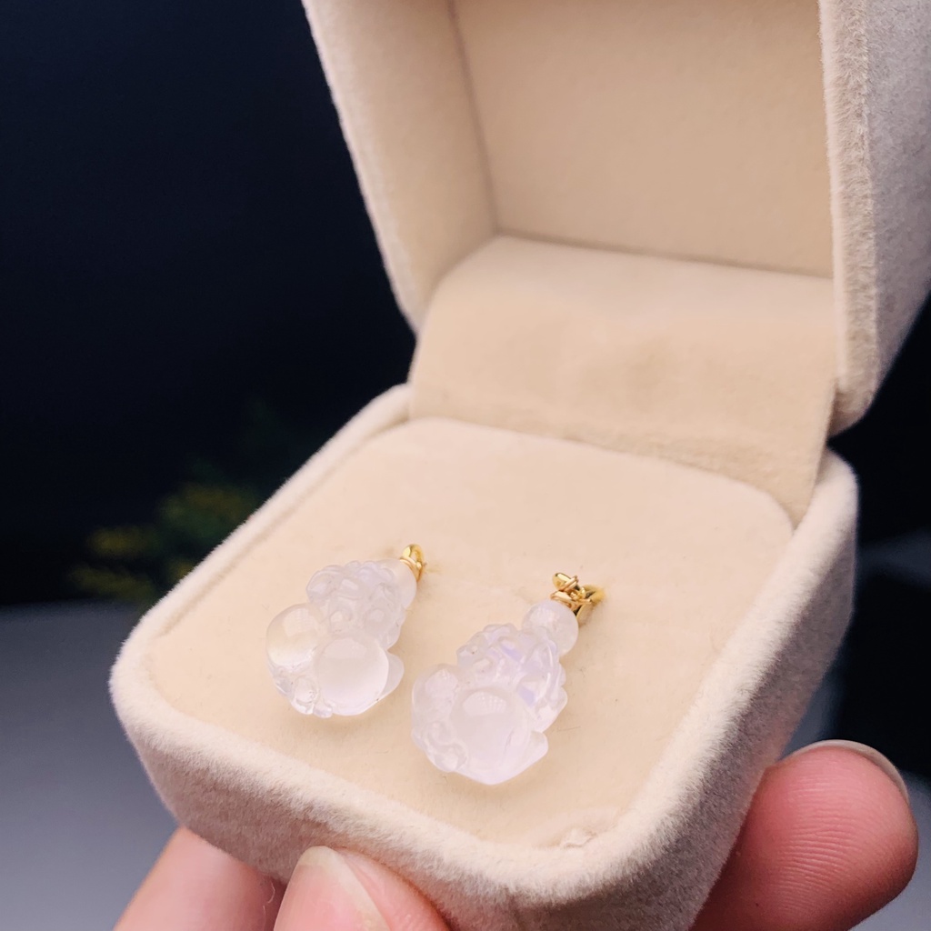 Mặt Tỳ Hưu Moonstone Pk