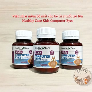 Viên nhai bổ mắt Healthy Care Computer Eyes cho bé 2 tuổi +