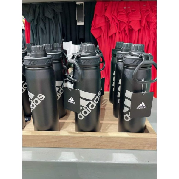 🥃🥃  BÌNH GIỮ NHIỆT ADIDAS (MÀU ĐEN)CHÍNH HÃNG AUTH- MUA TẠI MỸ🇺🇸🇺🇸 🛍🛍DUNG TÍCH 600ml