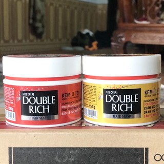 Kem ủ tóc Double Rich dưỡng tóc khỏe mượt 150g