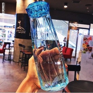 [Quà tặng không bán] Bình thủy tinh cao cấp 340ml (màu ngẫu nhiên)