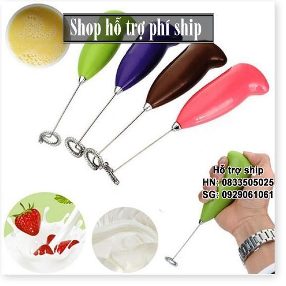 Máy đánh trứng cầm tay Mita - Nhật Bản, tạo bọt mini cafe Hongxin, Cappucino đa chức năng như đánh trứng, sữa, café, làm