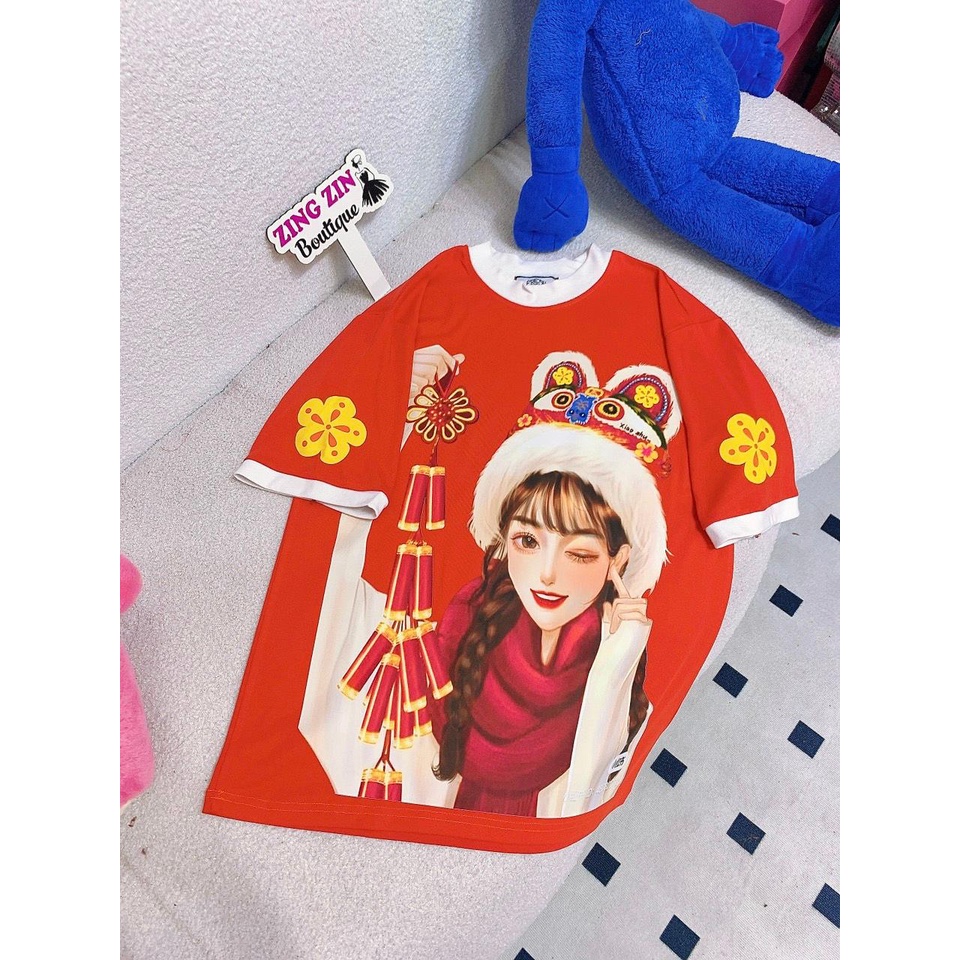 Áo Thun QC In Tết - E28