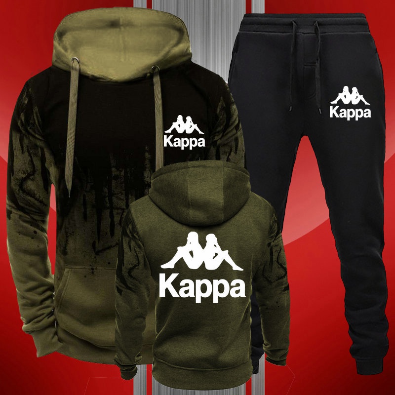 Set Đồ Thể Thao Áo Hoodie Phối Quần Dài Thời Trang Năng Động Cho Nam