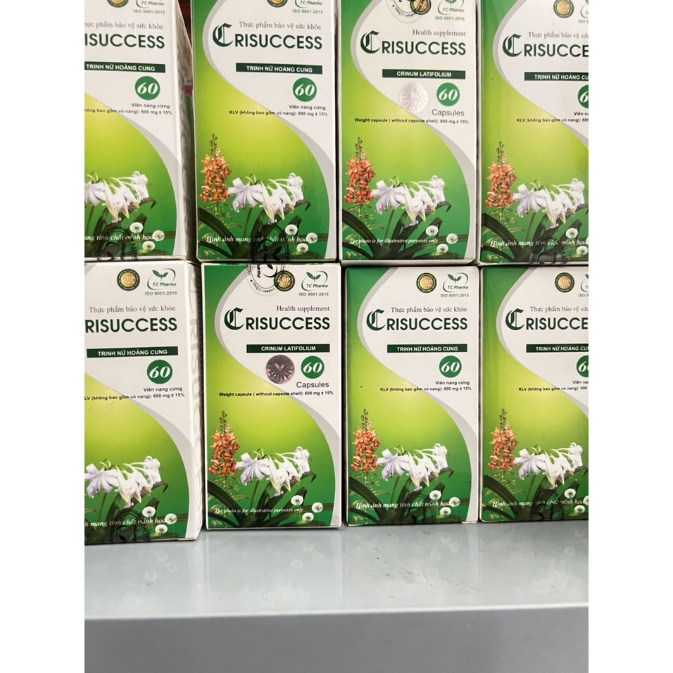 Viên uống Crisuccess Tc Pharma giúp hoạt huyết, giảm các triệu chứng u xơ (60 viên)