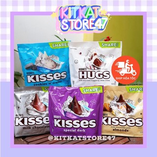 [HÀNG XTAY MỸ] KẸO SOCOLA KISSES HERSHEY’S Ú - BA VỊ SIÊU NGON