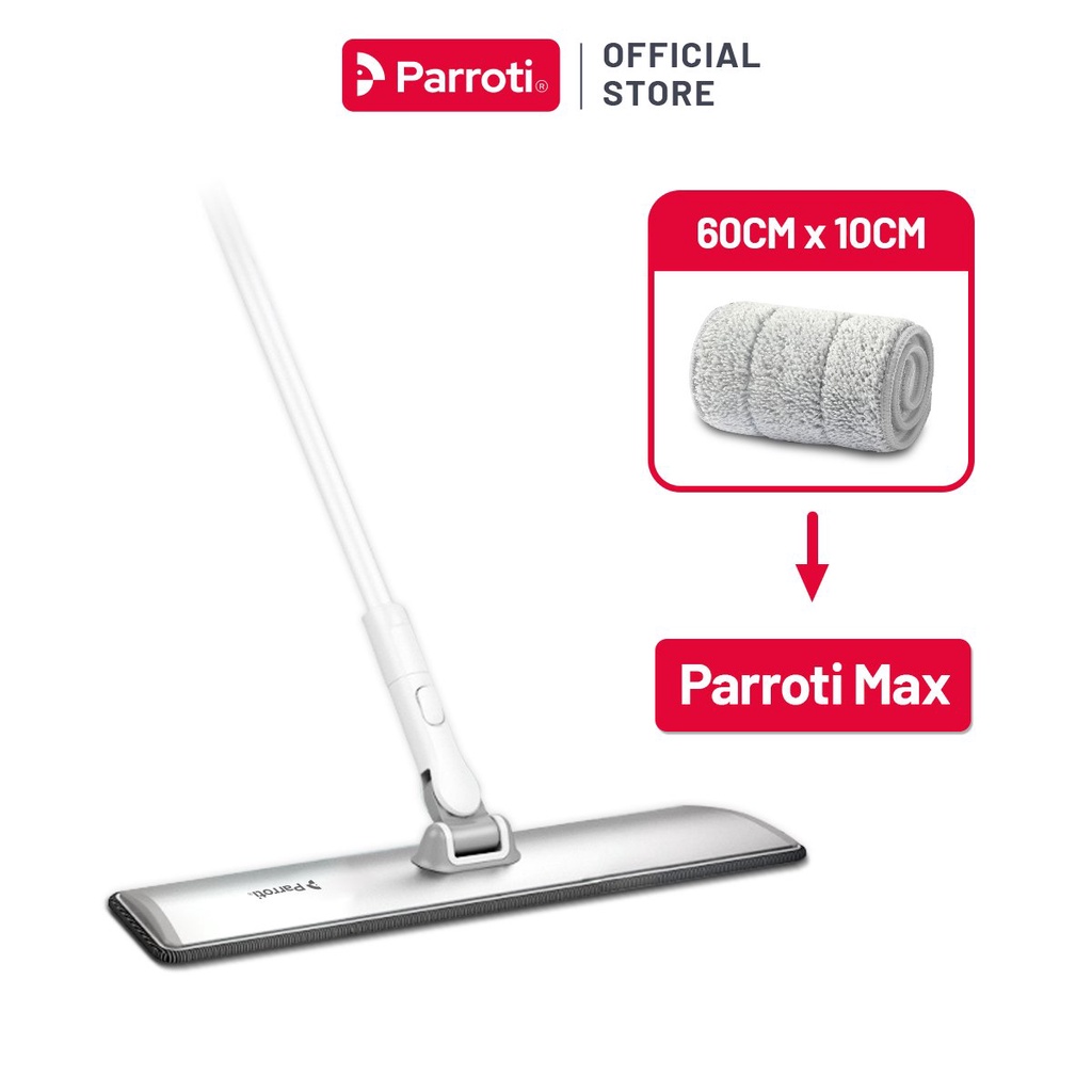 Miếng lau nhà 60x10cm MX02 (1 miếng), bông lau microfiber cao cấp - Parroti Max MX02