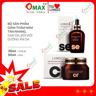 BỘ SErum+CReam THÂM NÁM, TÀN NHANG, ĐỒI MỒI, SẠM DA LANGCE