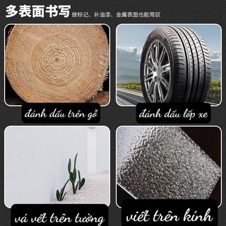 Combo 3 Bút đánh dấu mực trắng chống nước