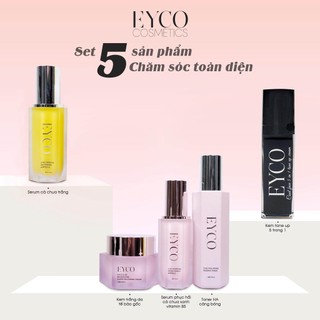 Combo 5 sản phẩm chăm sóc da hiệu quả EYCO