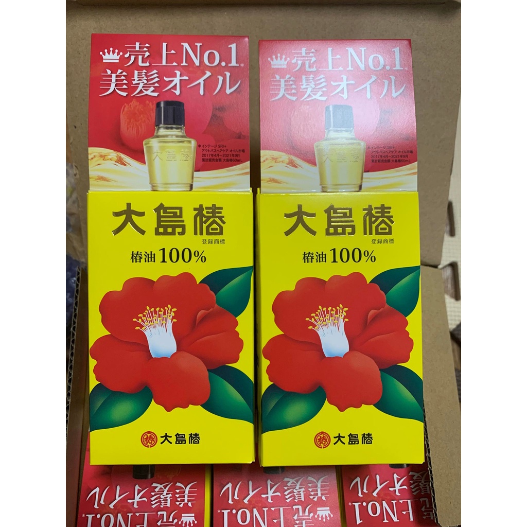 Tinh dầu hoa trà Oshima Tsubaki Camellia Oil Nhật Bản (40/60ml) dưỡng da và tóc