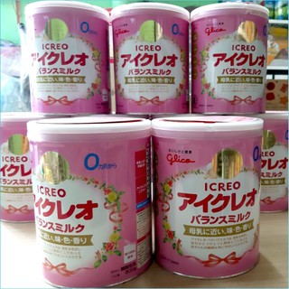 Sữa bột Glico Icreo bước 0 nội địa Nhật trọng lượng 800G cho Bé từ 0 đến 12 tháng – Tuổi Thơ Shop