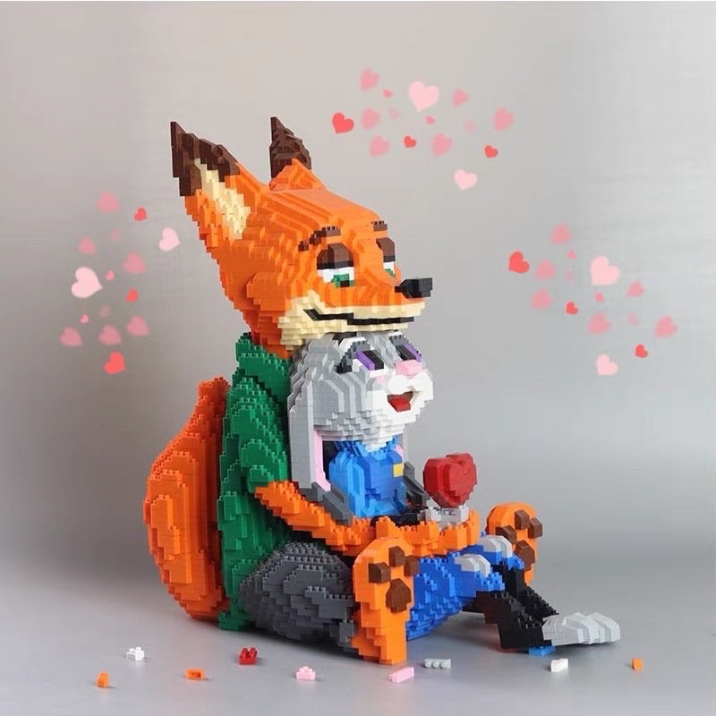 Lego láp ráp Zootopia