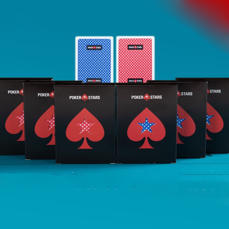 BN 53, Bộ bài tây nhựa Poker stars Texas Holdem bền đẹp cao cấp chống nước 100% nhựa