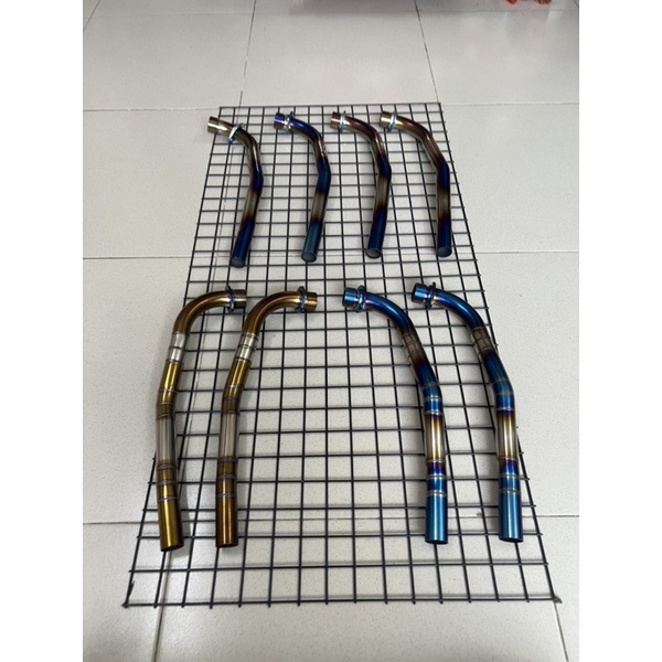 Cổ Pô Inox Titan gắn cho xe Wave, Dream, RS, Sirius, Exciter, Futer neo, Cúp , Futer2 giá sinh viên