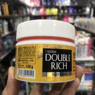 KEM Ủ TÓC DOUBLE RICH 150G VÀNG (Dành cho tóc nhuộm)