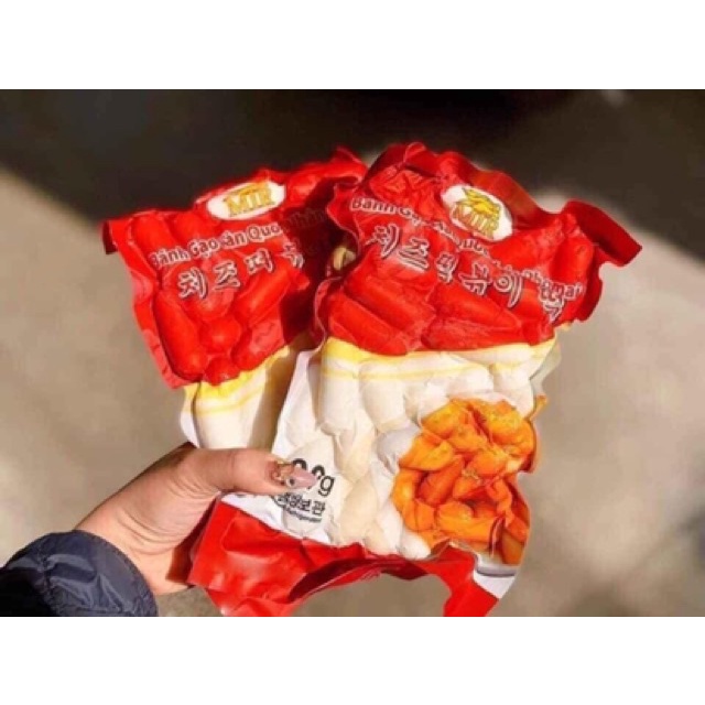 Bánh Gạo Hàn Quốc Mir Dạng Ống/ Phô Mai 500g
