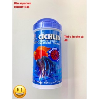 Thức ăn cho cá Ali . Thức ăn bổ sung dinh dưỡng và tăng màu sắc cho cá