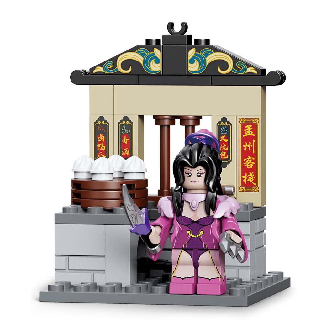 Khối Đồ Chơi Lắp Ráp Hình Phong Cảnh 10801-10806