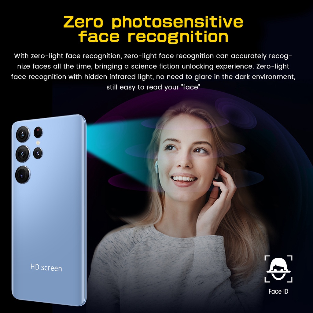 Điện thoại S22 Uitra 6.8inchmàn hình lớn bán 2022 Android 5G mới điện thoại giá rẻ Hàng Chính Hãng smart phone