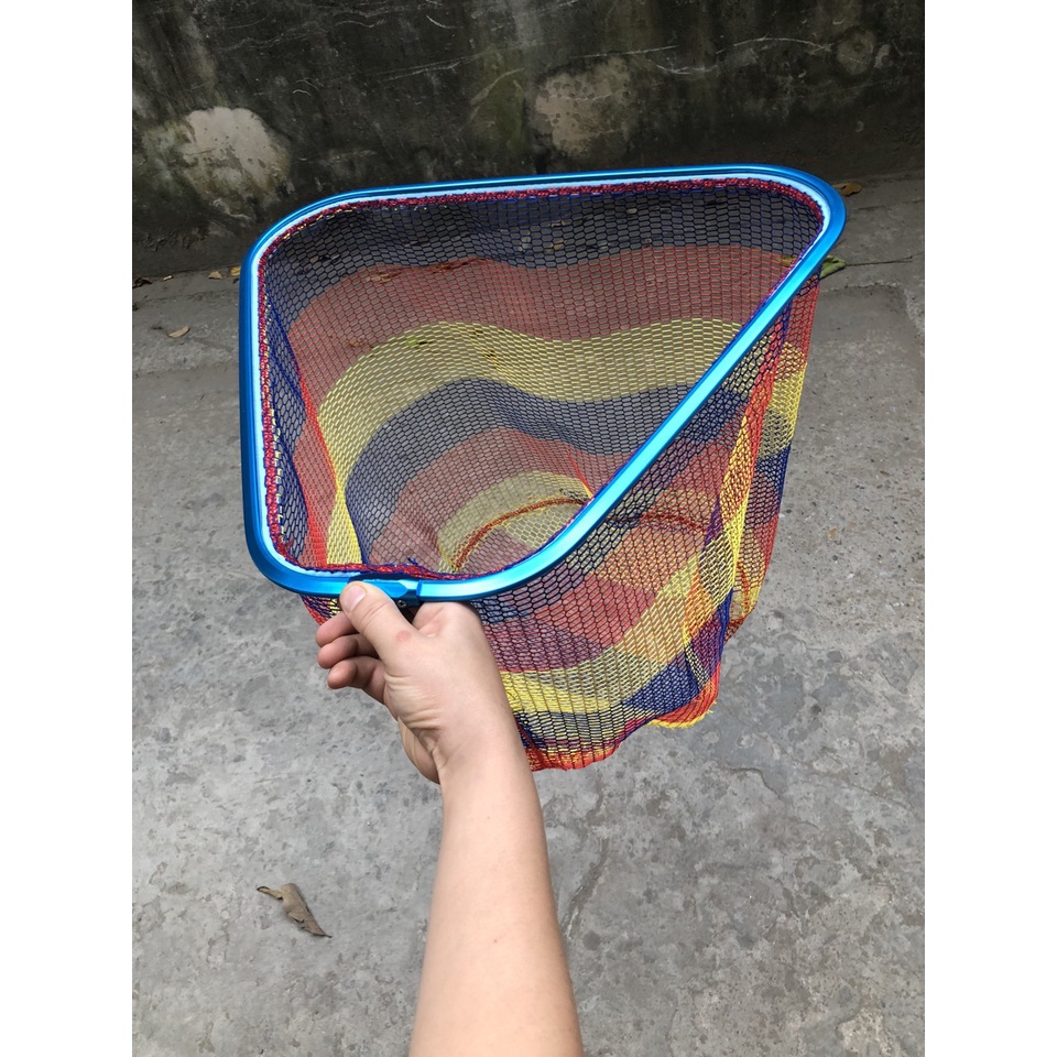 Mặt Vợt Săn Hàng Hình Tứ Giác 7 Màu Siêu Bền 40cm-45cm-50cm