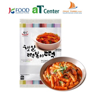 [DATE MỚI] Bánh Gạo Hàn Quốc Tokpokki Dạng Thỏi Matamun Không Gia Vị (600g)