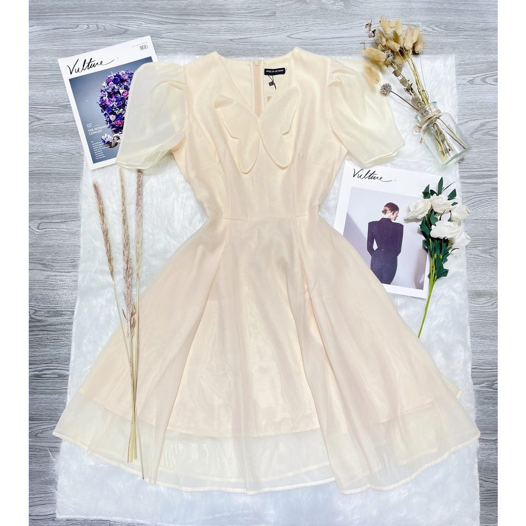 Váy dự tiệc siêu sang chảnh_Hàng cao cấp loại 1_ Mặc đi chơi, đi làm siêu xinh