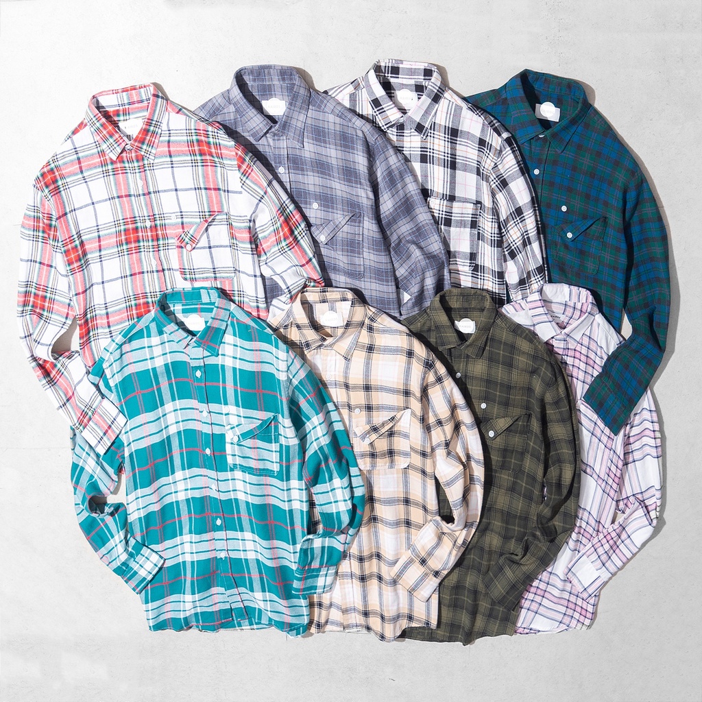 Áo Sơ Mi Nam Sọc Flannel - Katus Store 542