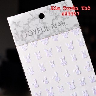 sticker dán trang trí móng kim tuyến