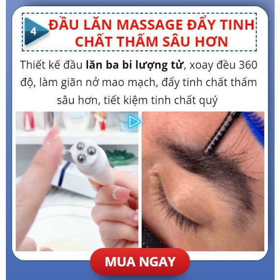 Serum mọc lông mày OMENFEE - Mày mọc nhanh, đen, rậm, chắc khỏe chỉ sau 2-4 tuần, mọc lông mày nhanh cho nam nữ