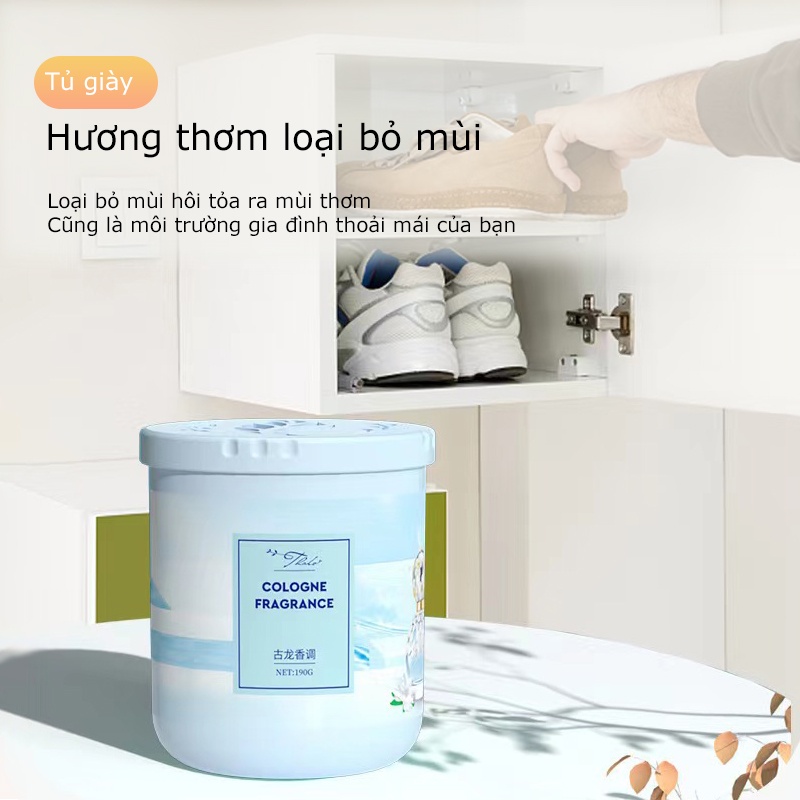 SÁP THƠM PHÒNG NỘI ĐỊA TRUNG CỰC HOT / Sáp khử mùi phòng ngủ, nhà vệ sinh, tủ quần áo, hộp 190ml