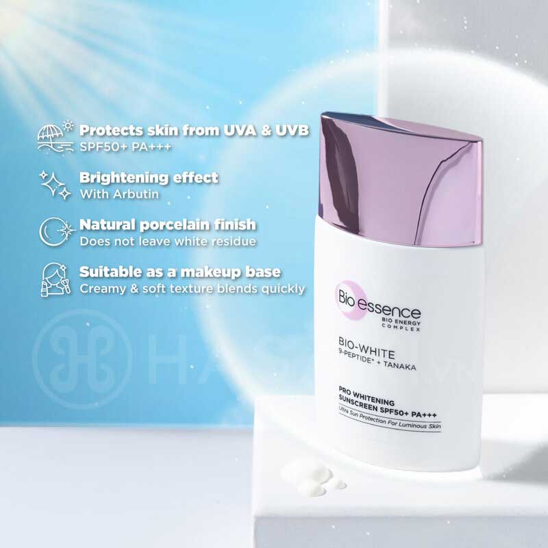 Kem Chống Nắng Dưỡng Trắng Sáng Da Bio-White Pro SPF50+ PA+++ 40g