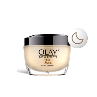 Kem Dưỡng Ẩm Ban Đêm Phục Hồi & Làm Chậm 7 Dấu Hiệu Lão Hóa OLAY TOTAL EFFECTS 50G