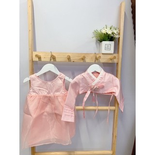 Set đầm hanbok Hàn Quốc dễ thương cho bé(SALE)