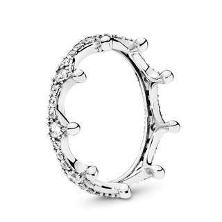 Nhẫn bạc nữ PanSparkling Crown Ring 8057 bạc s925
