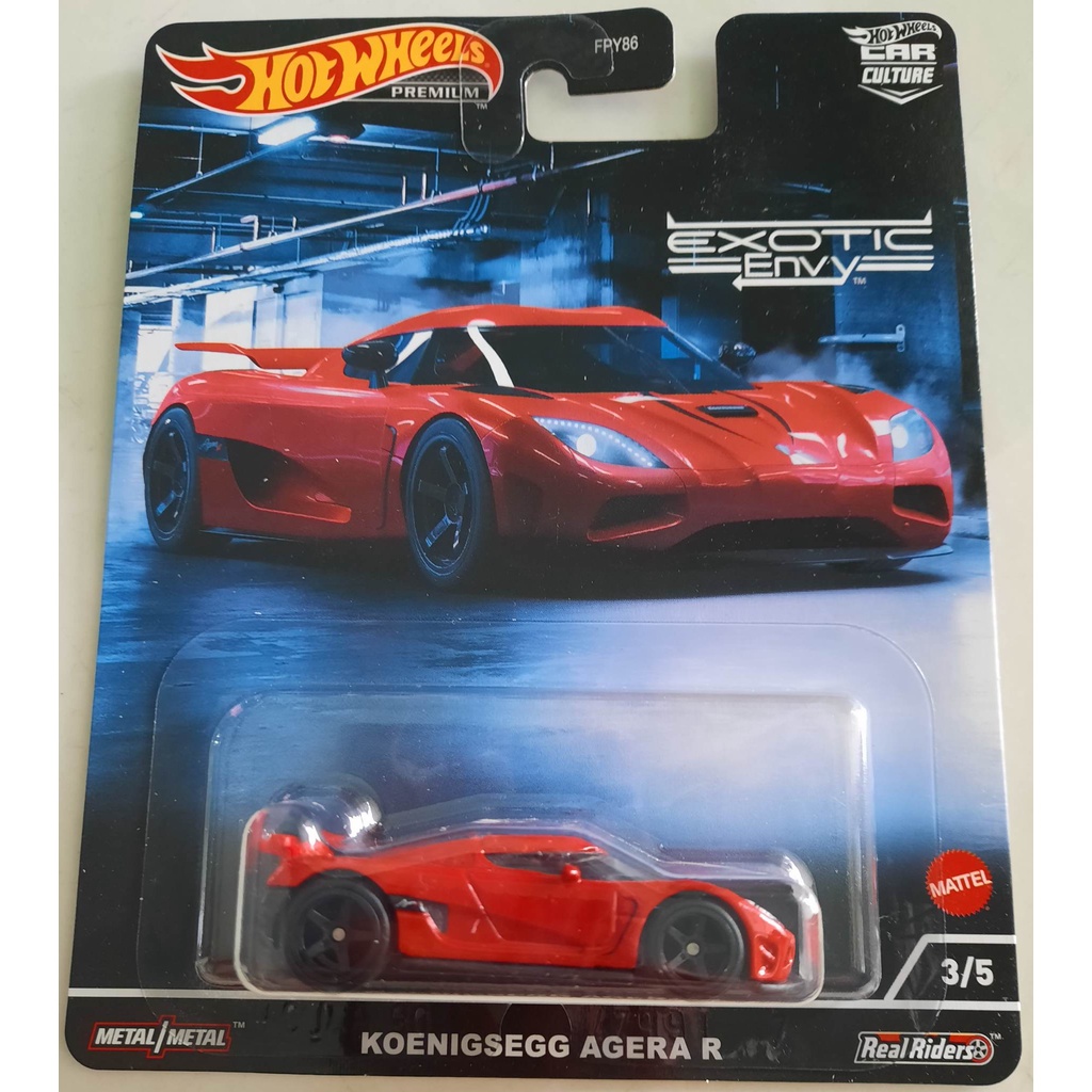 Xe mô hình Hot wheels 2022 car culture exotic envy koenigsegg Agera R