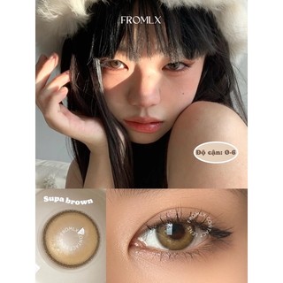 Kính áp tròng Supa Gray/Brown
