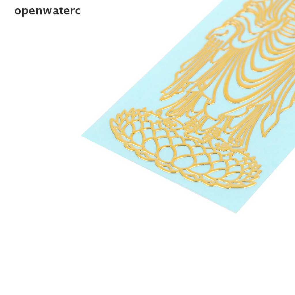 Miếng Dán Kim Loại In Hình Mặt Phật Thái Lan Giấu Khuôn Mặt Và Nana Trang Trí Xe Hơi / Laptop / Điện Thoại /