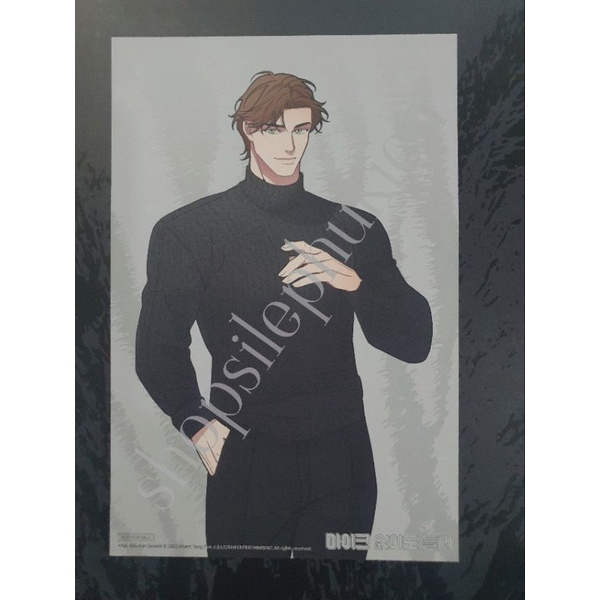 Postcard hắc hổ lịch 2022 Lezhin chính hãng