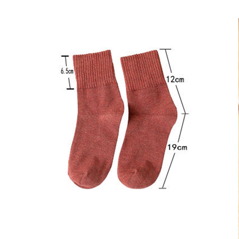 Đôi Vớ cotton Thoải Mái Màu Sắc Đơn Giản JP5