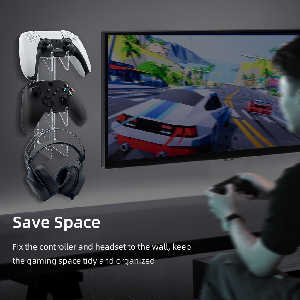 Giá Đỡ Treo TườNg Cho Tay CầM PS5 / PS4 / Xbox / Nintendo