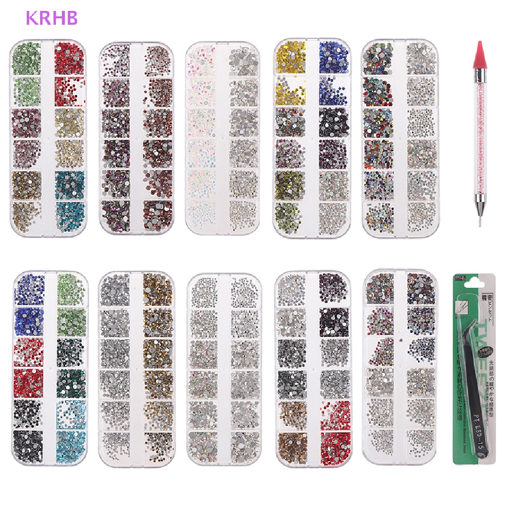 Bút Đính Đá Pha Lê Trang Trí Móng Tay 6 Kích Cỡ Mới