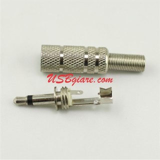ĐẦU HÀN 3.5MM 1 NẤC MONO VỎ SẮT