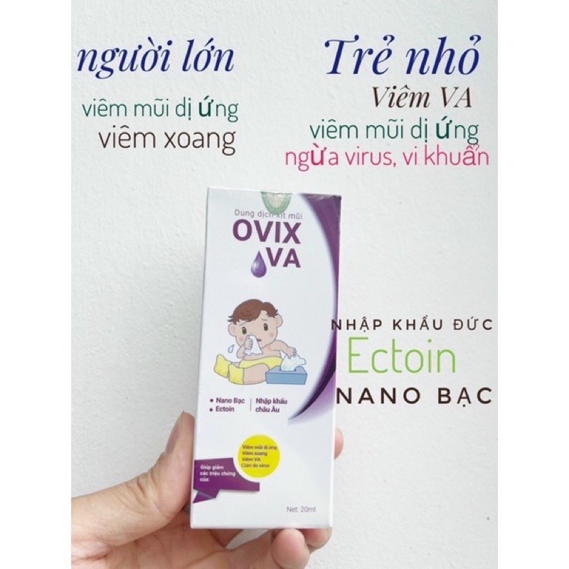 OVIX VA ECTOIN 20 ML MỚI NHẤT