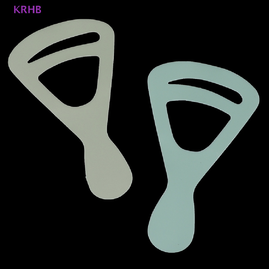 Set 2 Khuôn Hỗ Trợ Vẽ Lông Mày Tái Sử Dụng Tiện Lợi