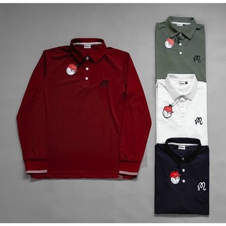 Áo golf dài tay malbon - golf golf malbon mẫu mới nhất - hàng nhập khẩu