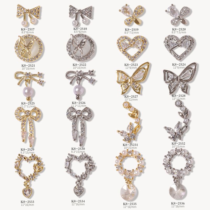 Charm Nail cao cấp đá yhb trang trí móng tay