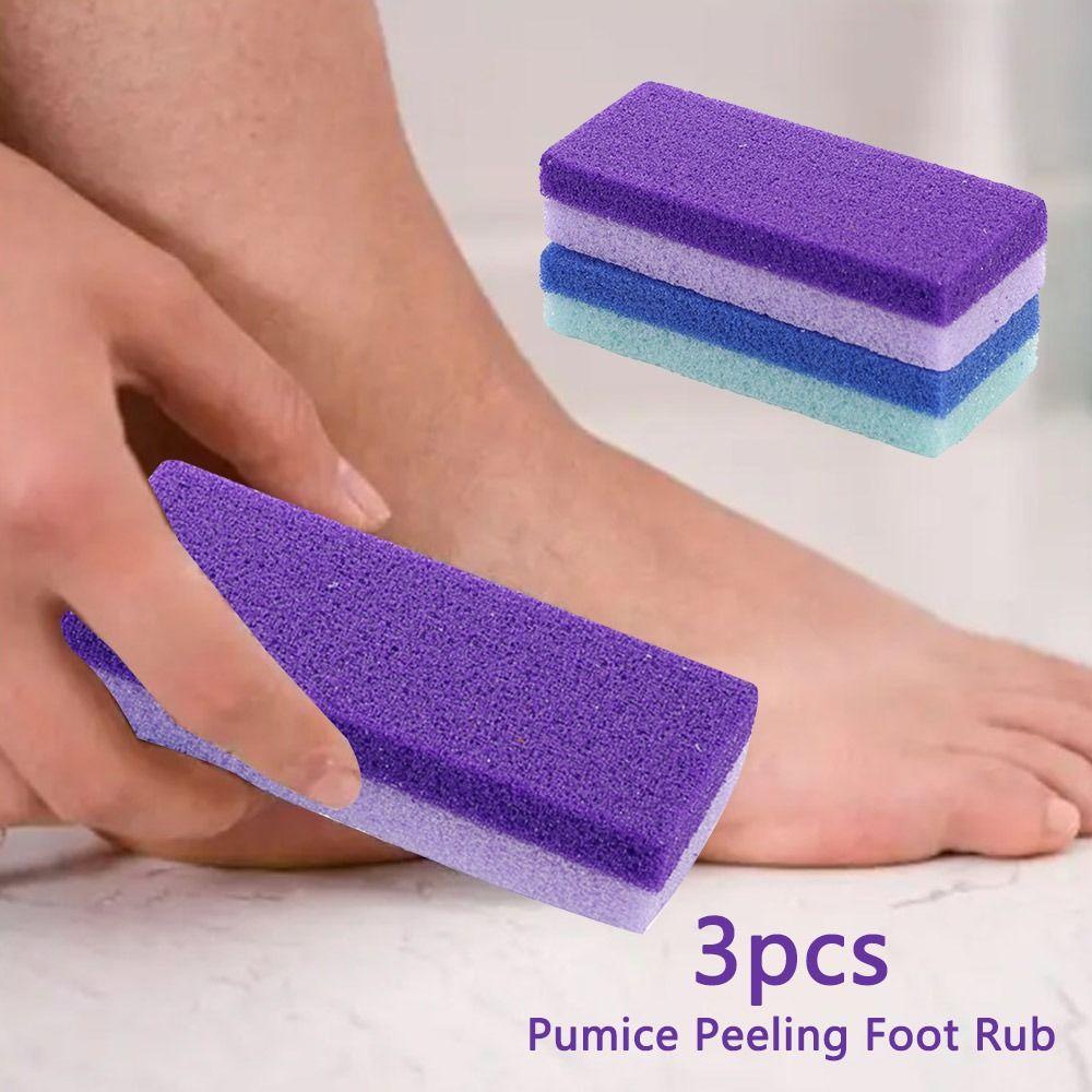 Set 3 Khối Chà Nhám Hai Mặt Tẩy Tế Bào Chết Cho Bàn Chân