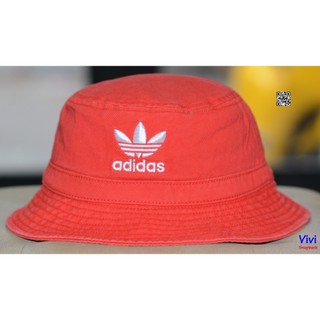 Mũ vành Adidas Originals xịn,Nón bucket Adidas logo Originals Ba lá màu đỏ thời trang thể thao tai bèo